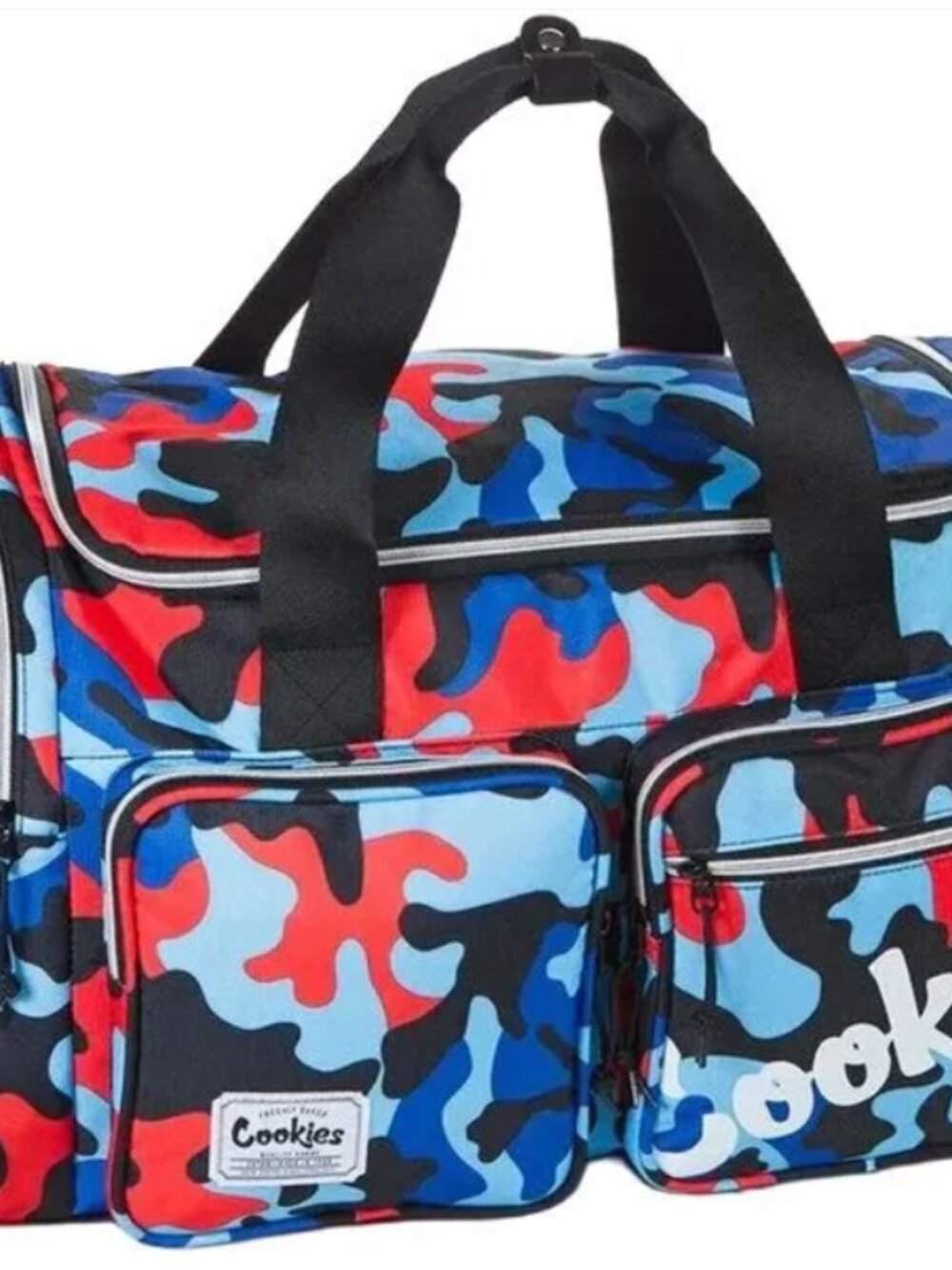 Cookies Heritage Smell-Proof Duffel Bag - Blue Camo